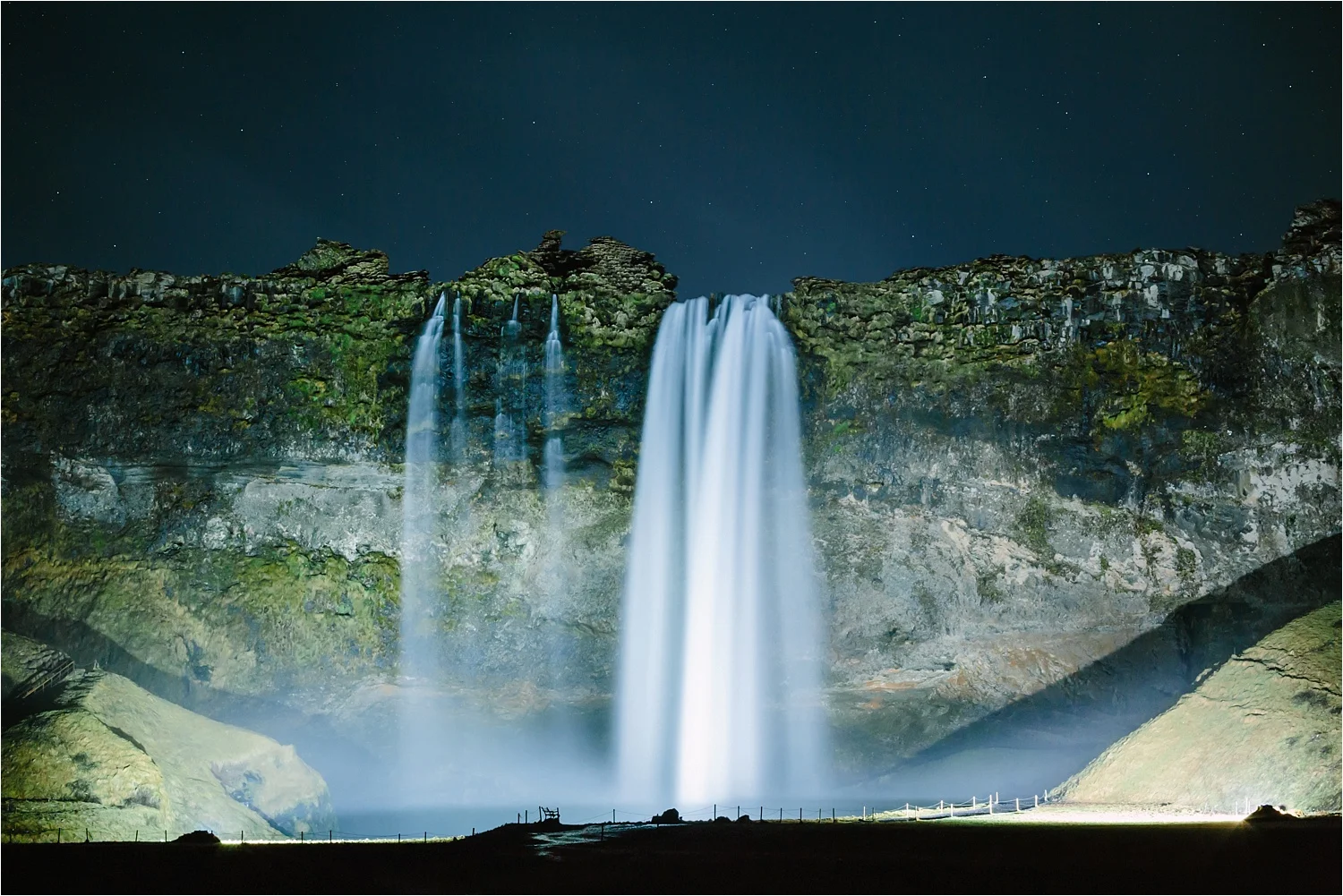  There's a beautiful story behind this photo of Seljalandsfoss, but you'll have to wait until the bigger blog posts to read about it! 
