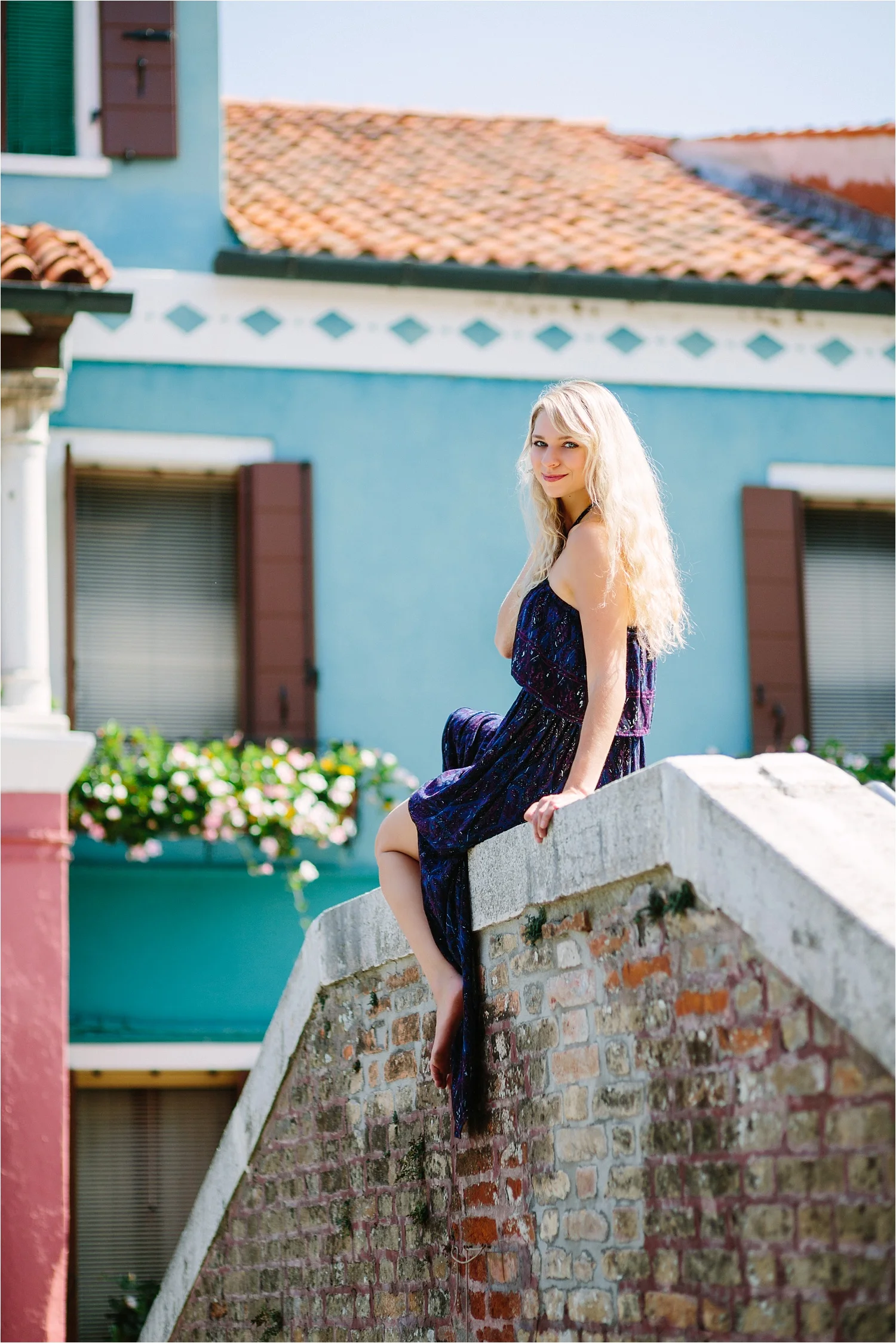  Here I am just handing out in Venice. :) 