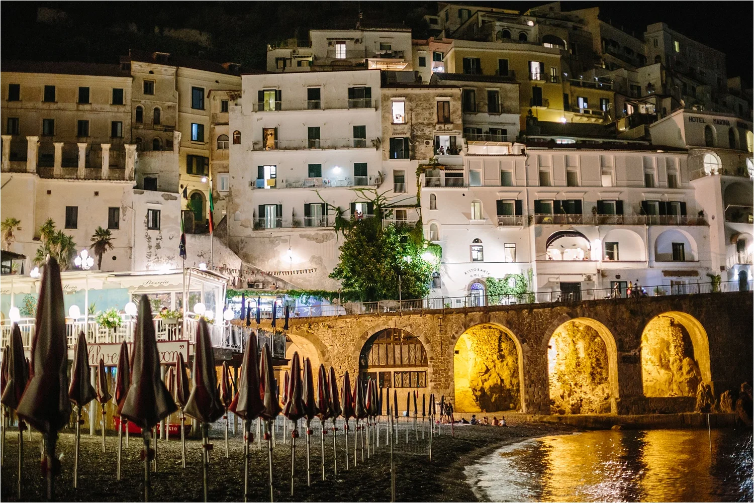  A night in Amalfi.&nbsp; 