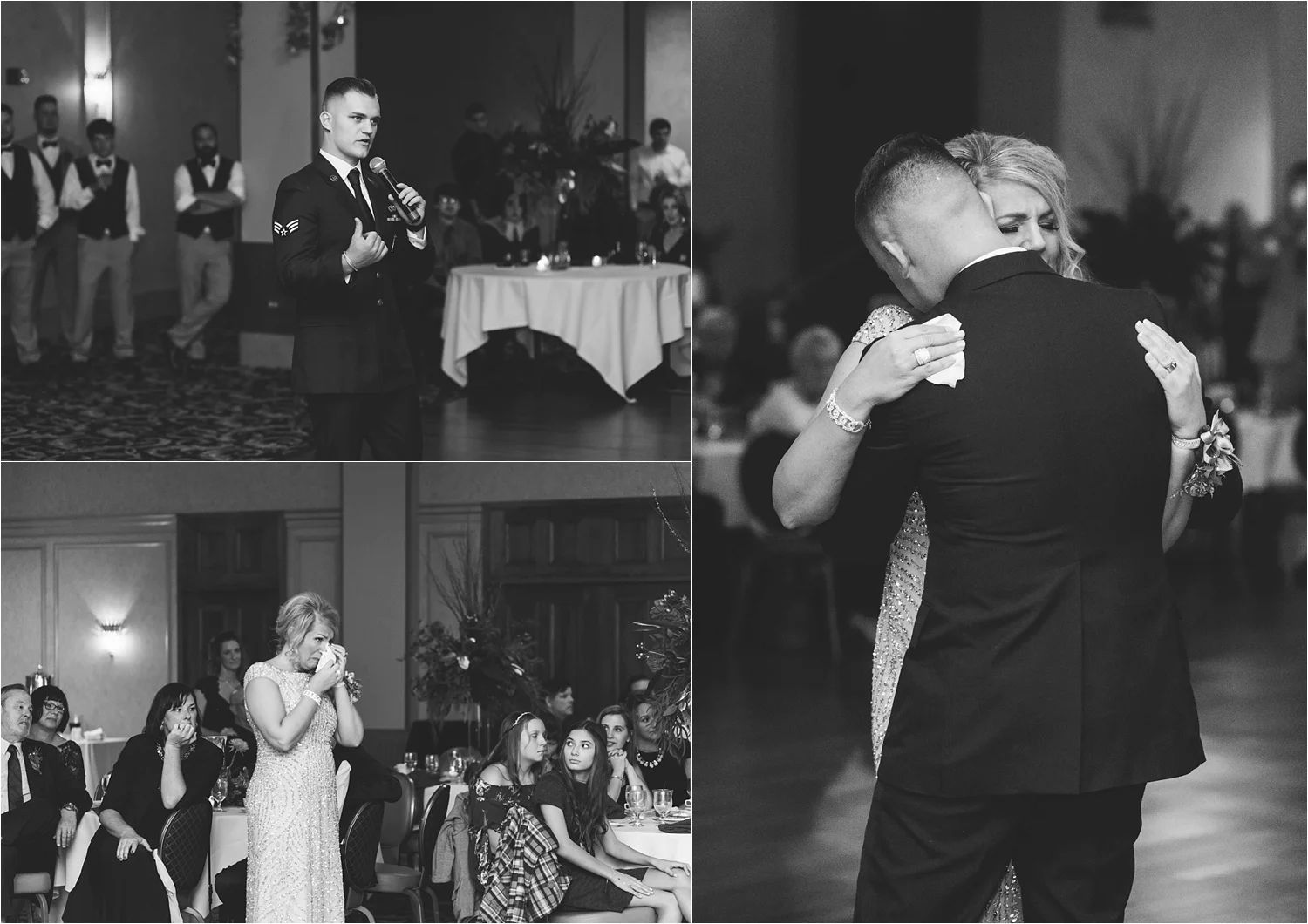  The Mother/Son dance was an emotional one. 