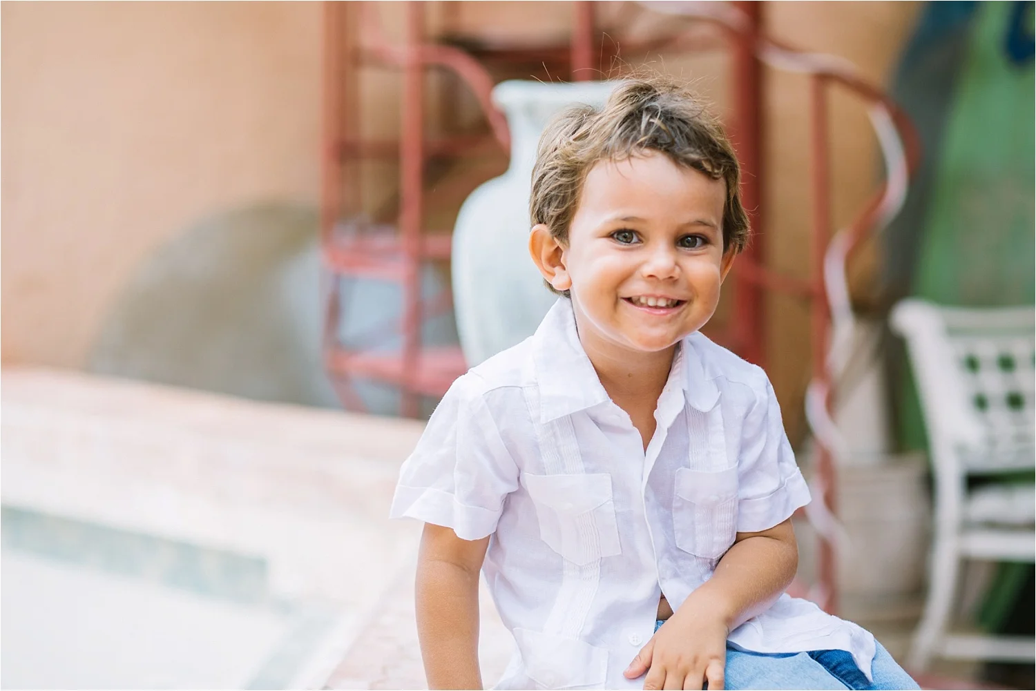   Meet Thomas, a little firecracker who knows who the real boss is… He’s one of the sweetest, spunkiest, & goofiest boys you’ll meet, and he’s fully aware of how cute he is. Donny got a chance to capture some candids before we all headed down to the beach for their family photo shoot.  