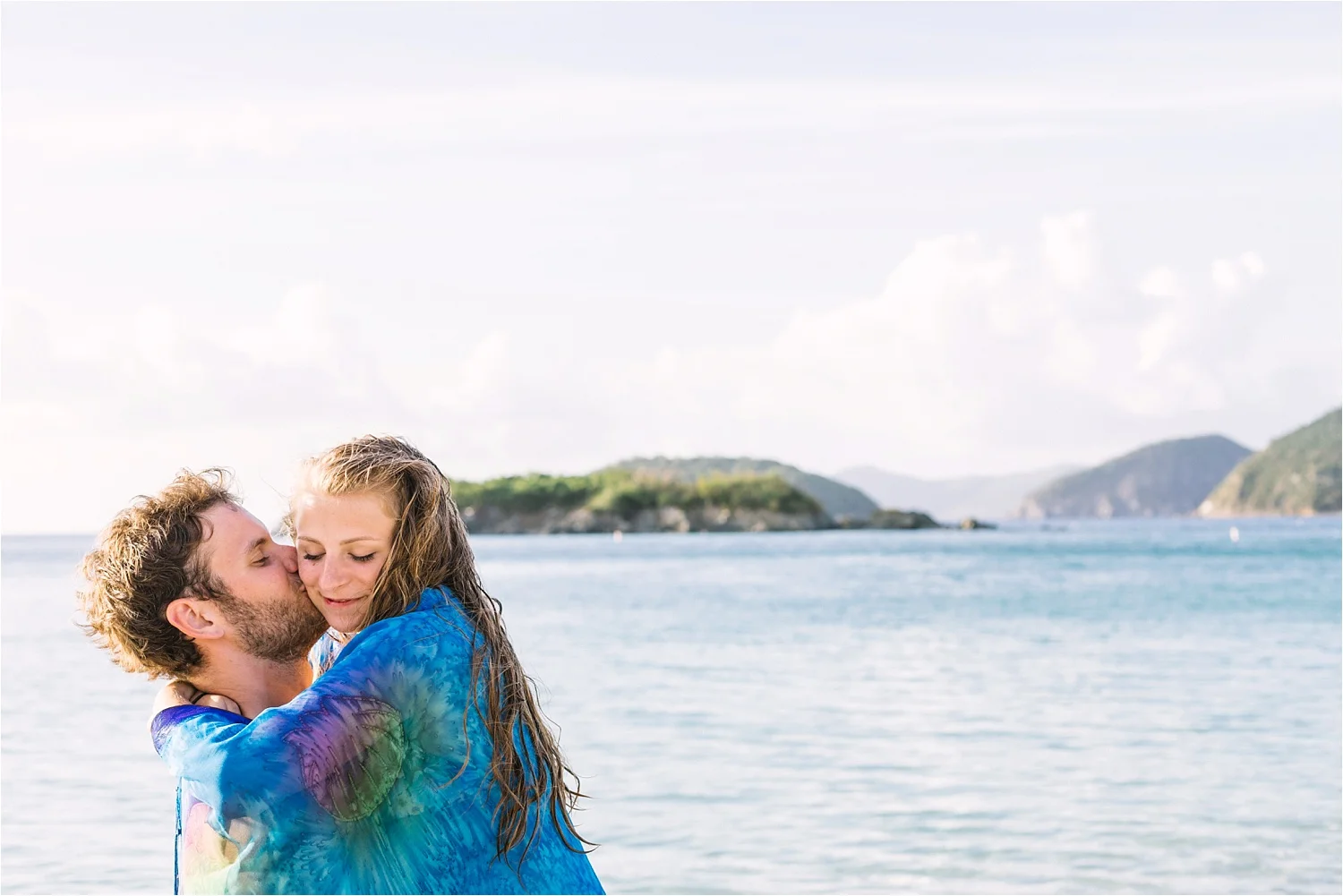   After a long day of traveling around the island, we decided to take 5 (or something like that) to enjoy the ocean!  