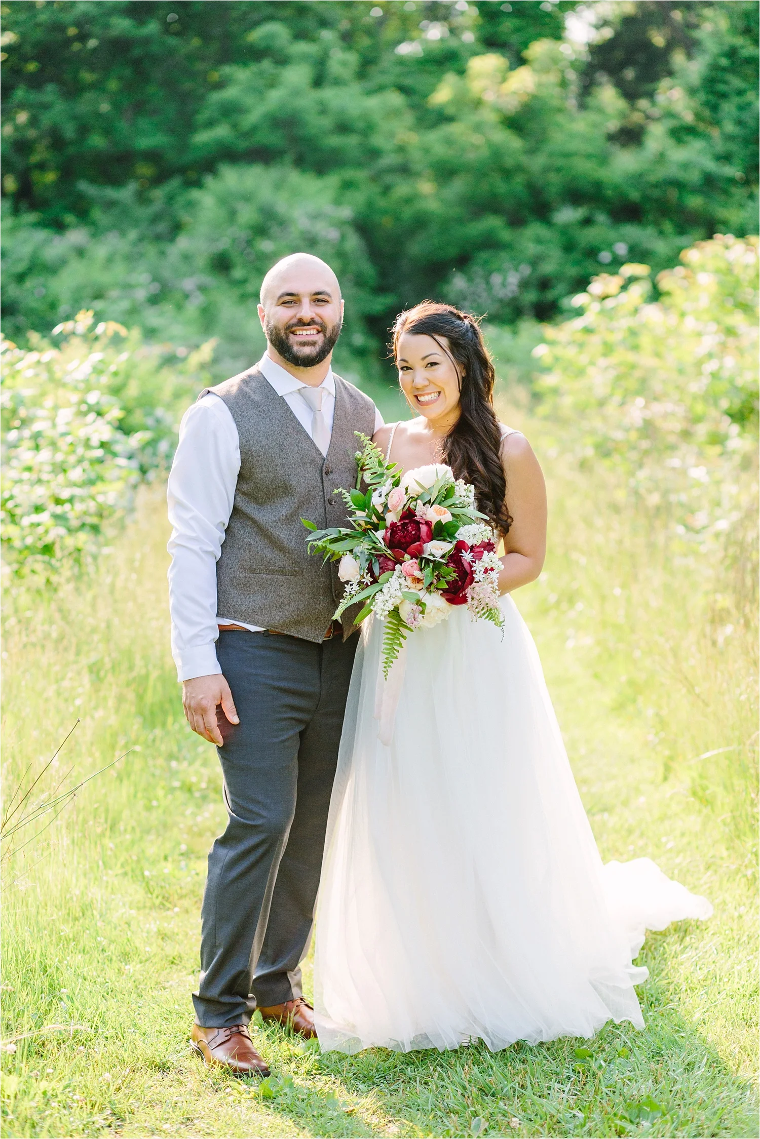  Their summer wedding in  Cuyahoga Valley National Park  was one for the books! 
