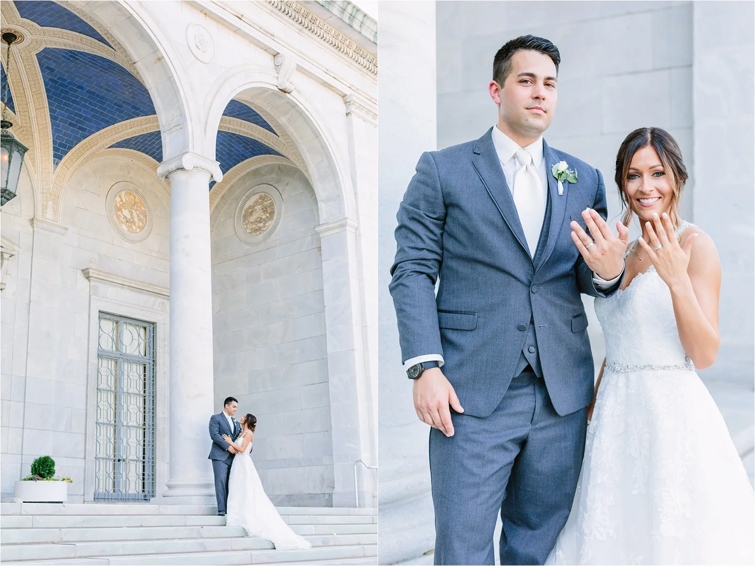   The Butler Institute of American Art  in Youngstown has some of the prettiest architecture. It’s a hot spot for wedding photos! 