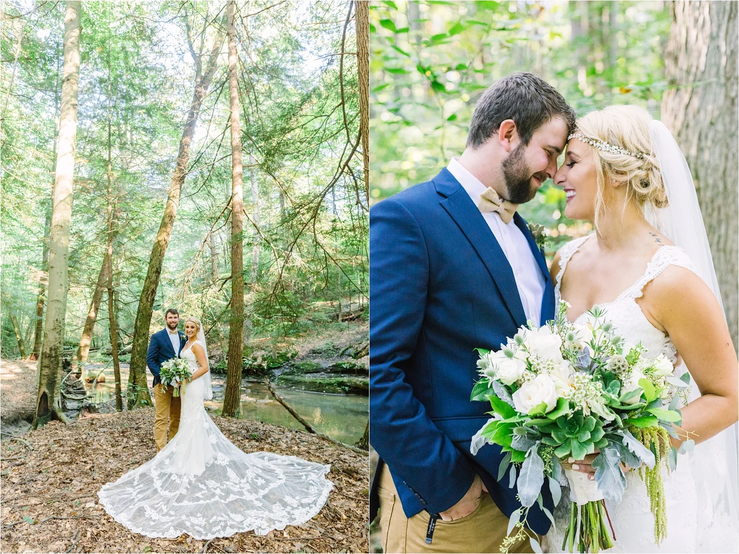 I couldn’t image a better venue for these two than  Alford’s Glen . So much nature and greenery! 