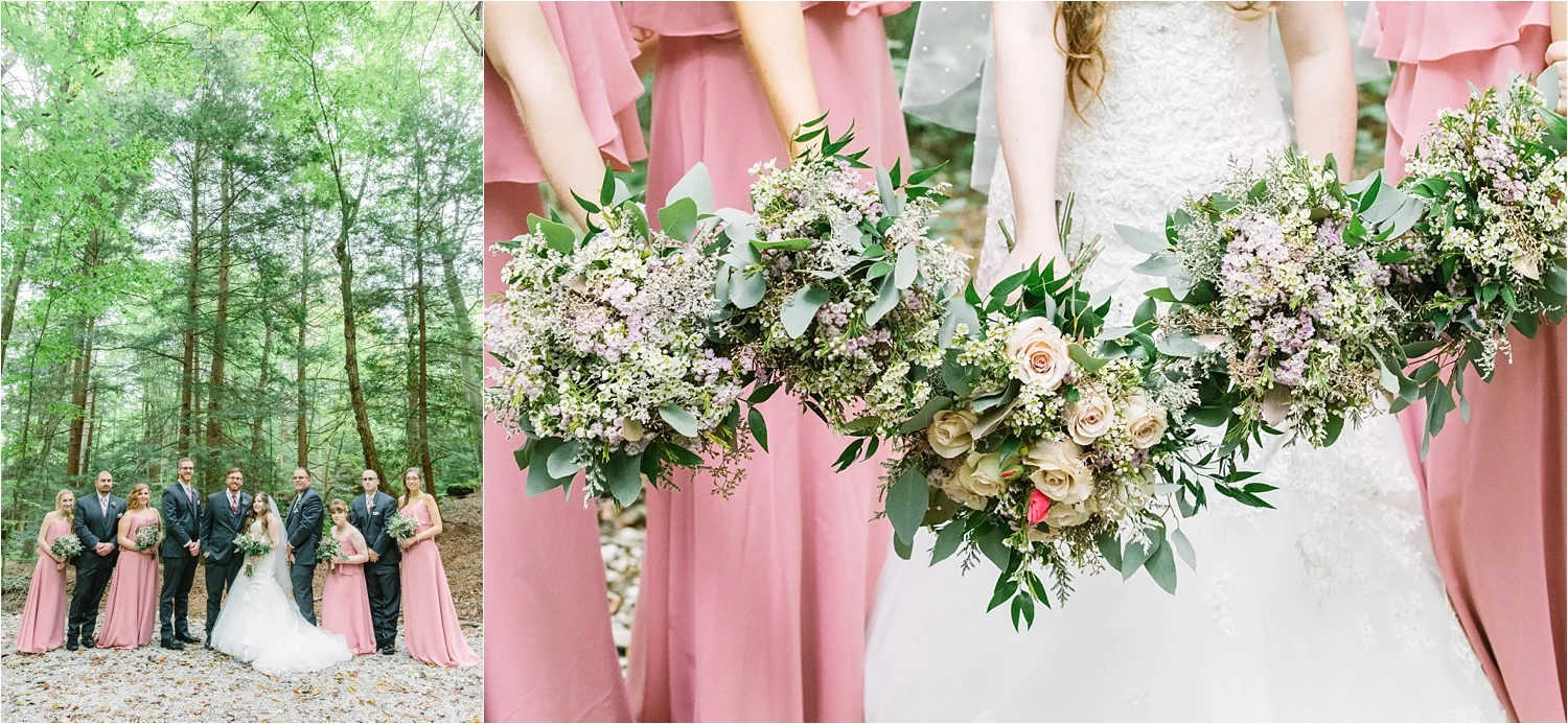  These colors + greenery were sooo pretty. 