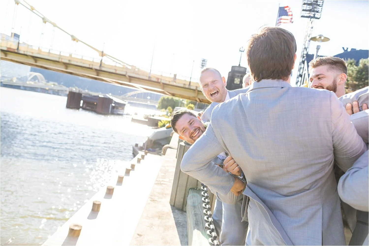  The guys love Keegan this much… 